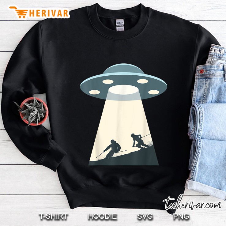 Skiing Ufo Version Sweatshirt