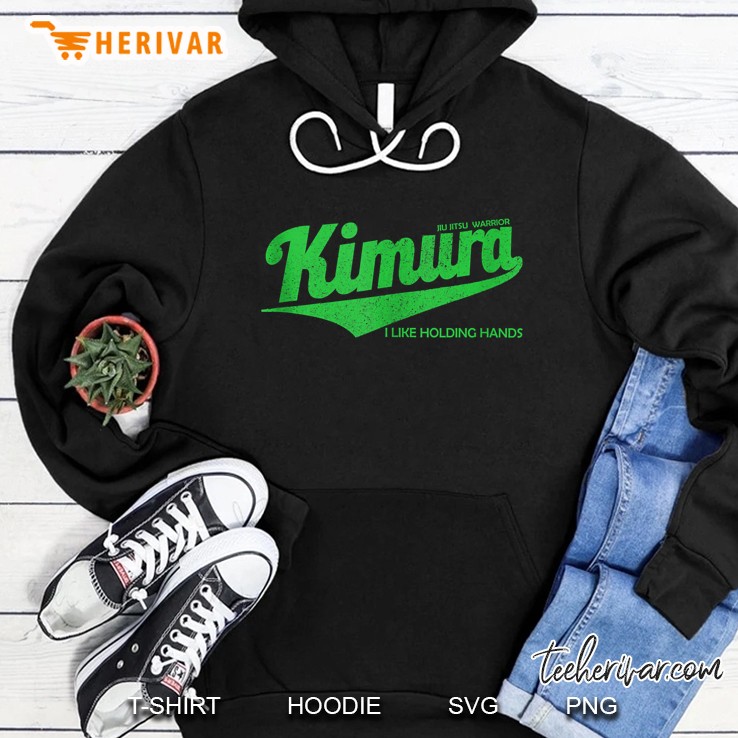 Jiu Jitsu Warrior Kimura I Like Holding Hands Hoodie