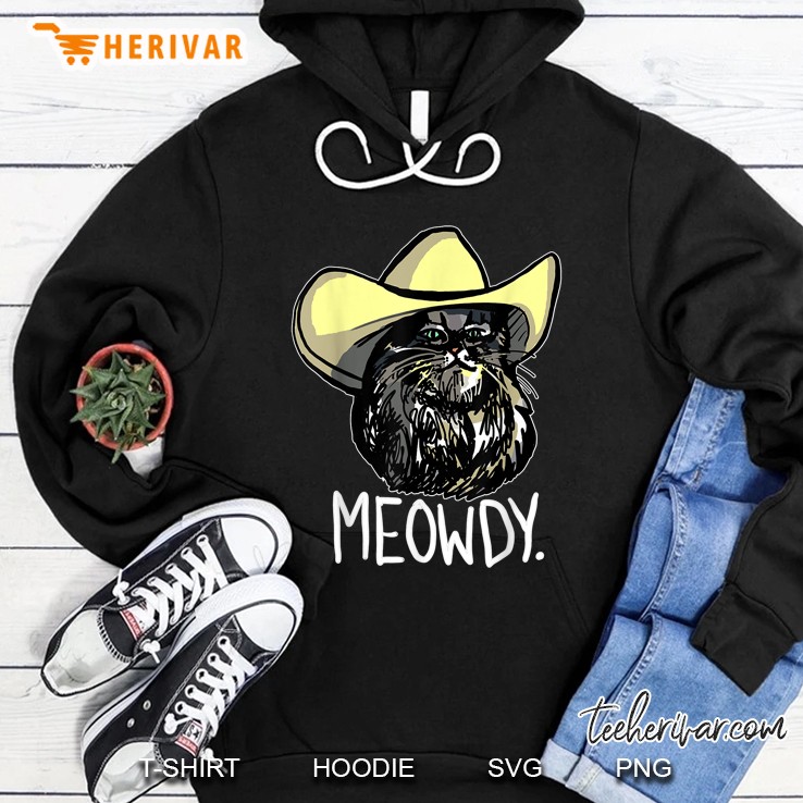 Meowdy Texas Cat Version Hoodie