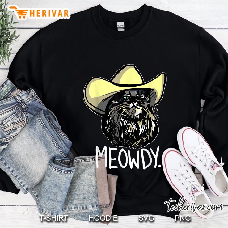 Meowdy Texas Cat Version Sweatshirt