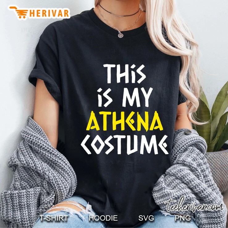 This Is My Athena Costume Greek Mythology Ladies Tee
