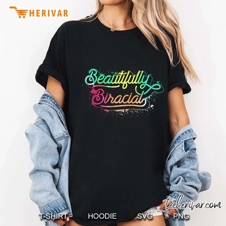 Beautifully Biracial Mixed Race Ladies Tee
