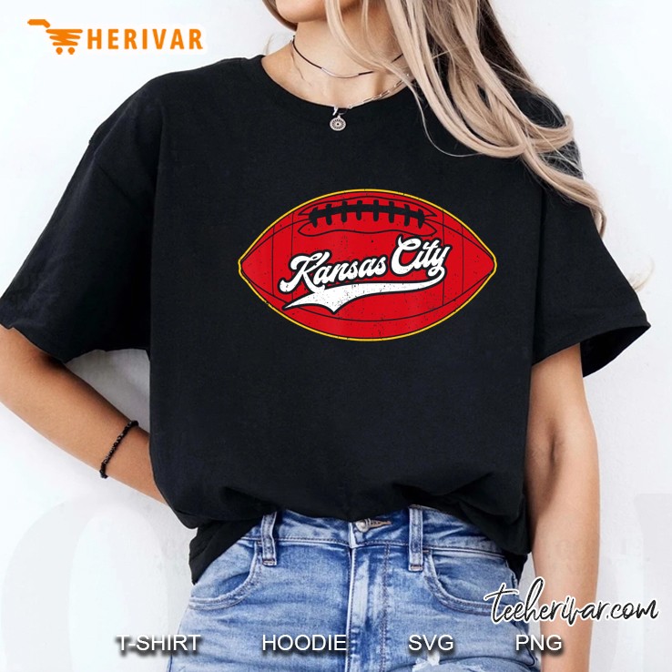 Kansas City Football KC Missouri Kansas City Chief Ladies Tee