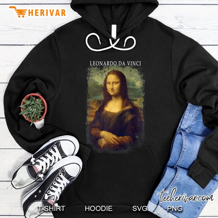 Leonardo Da Vinci Mona Lisa Artwork Hoodie