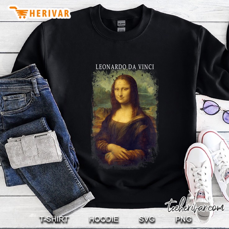 Leonardo Da Vinci Mona Lisa Artwork Sweatshirt