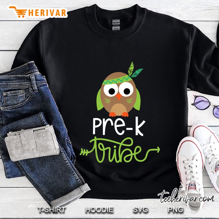 Pre-K Tribe Hobo Owl Back To School Sweatshirt