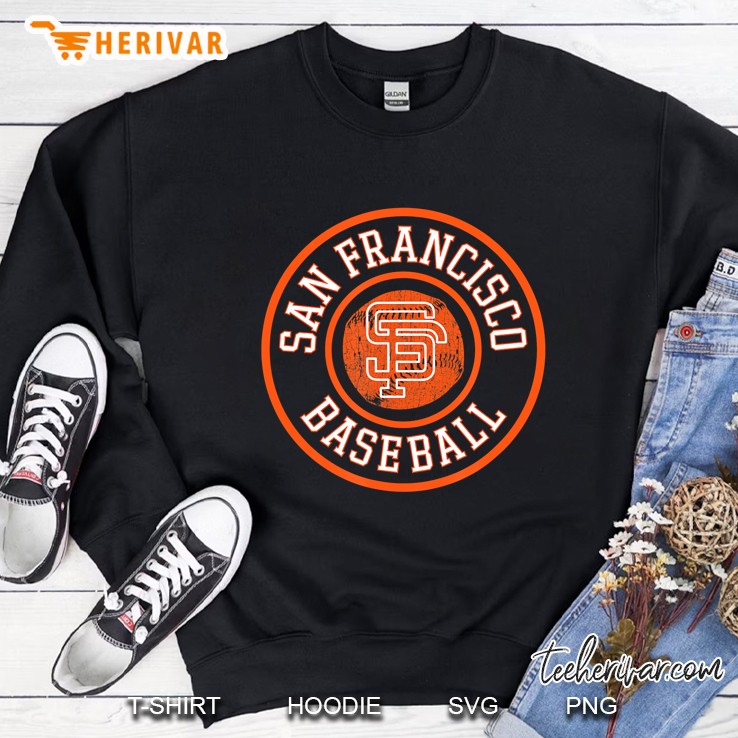 San Francisco Baseball Cali Sf Baseball Sweatshirt