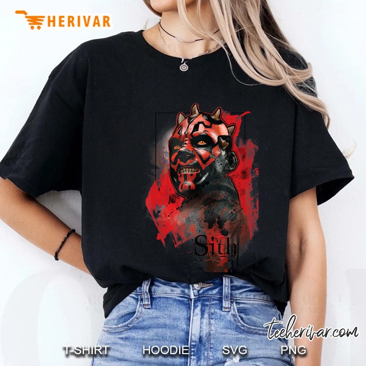 Star Wars Darth Maul Sith Ladies Tee