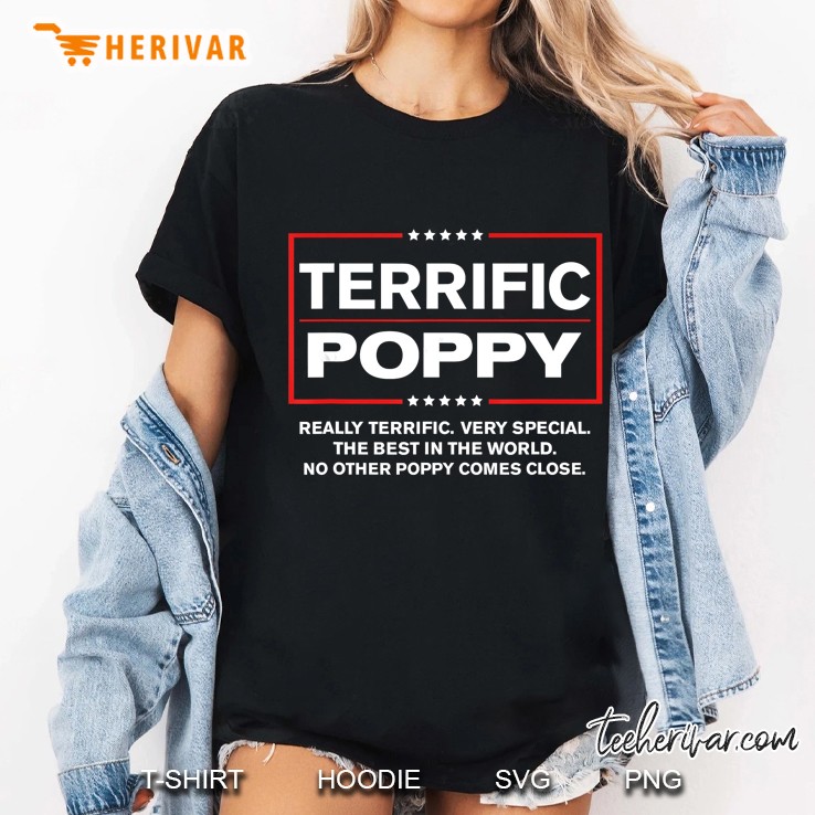 Terrific Poppy Ladies Tee