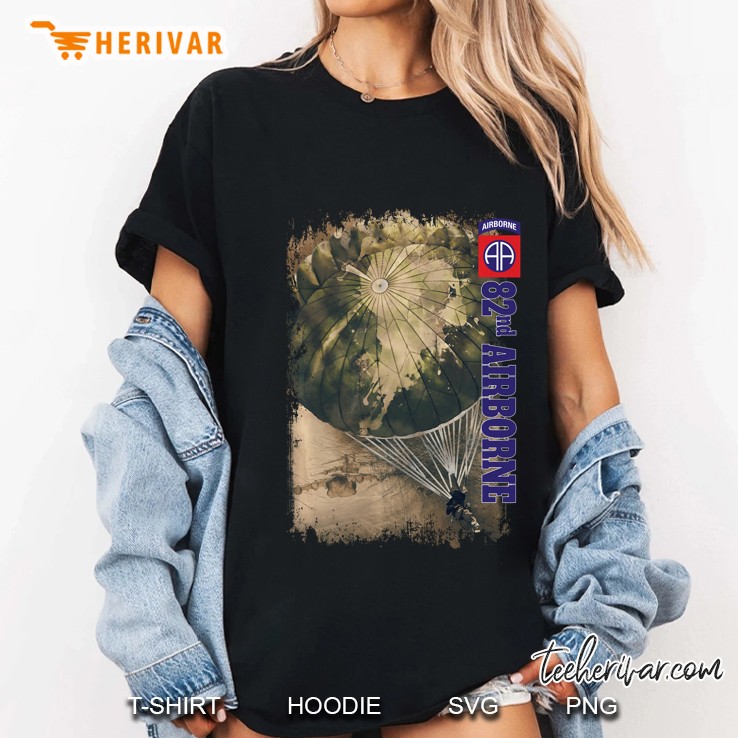 Us Army 82Nd Airborne Division Ladies Tee