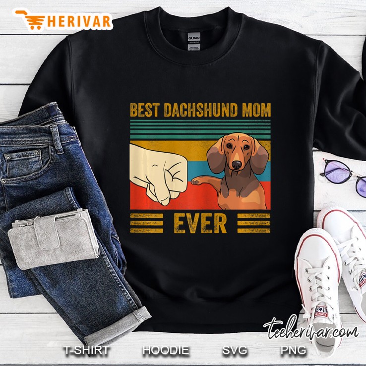 Vintage Best Dachshund Ever Sweatshirt