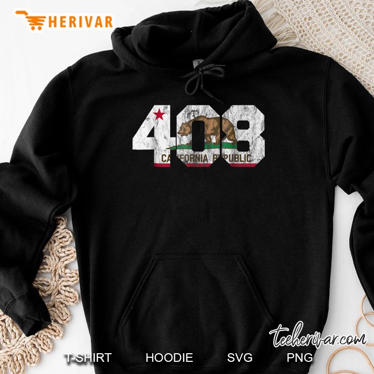 408 California Republic Flag Hoodie