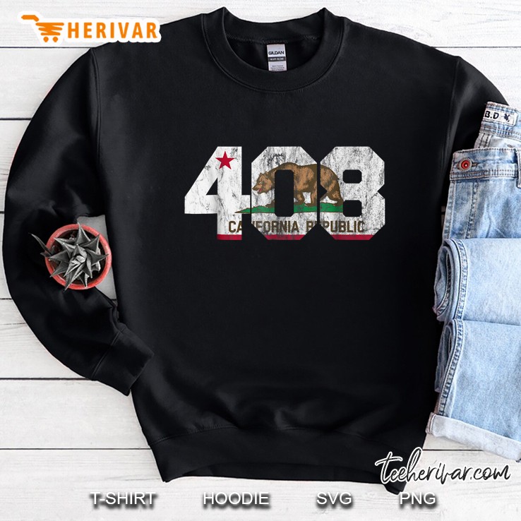 408 California Republic Flag Sweatshirt