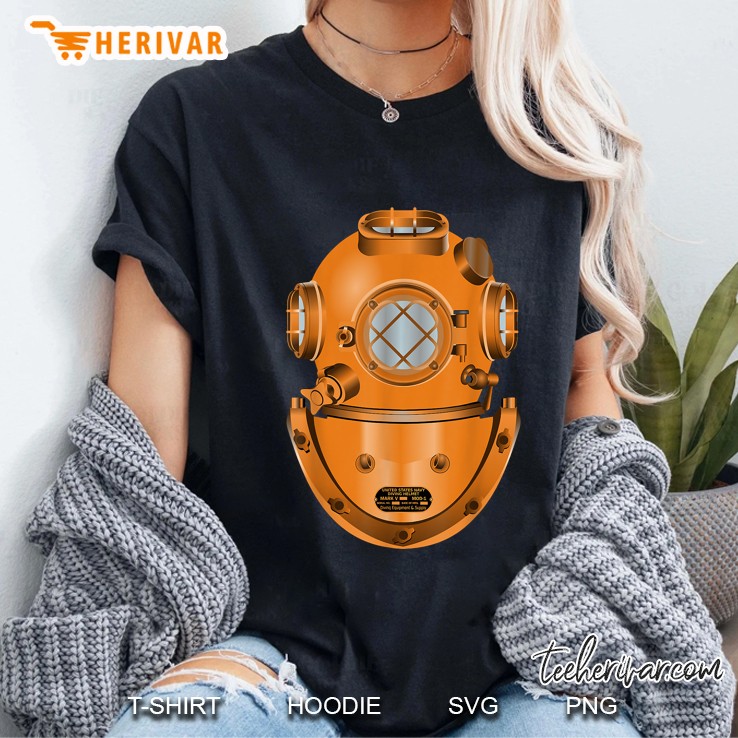 Deep Sea Diving Helmet Ladies Tee