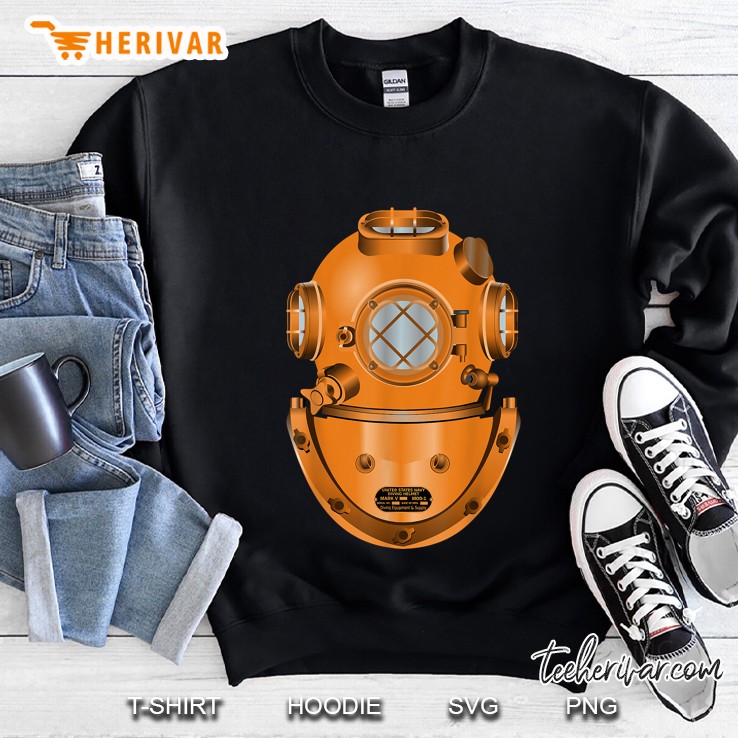 Deep Sea Diving Helmet Sweatshirt