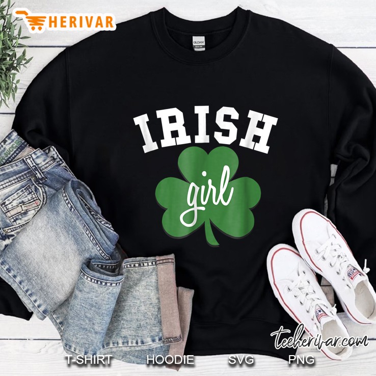 Irish Girl Shamrock Version Sweatshirt