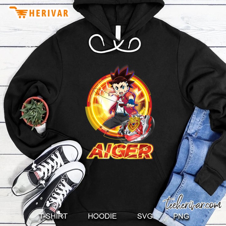 Beyblade Burst Turbo Aiger Hoodie