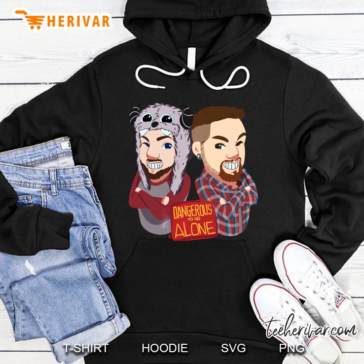 Dangerous To Go Alone Hoodie