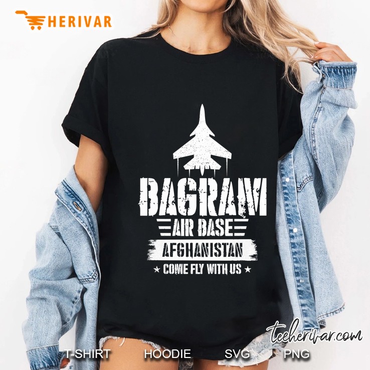 Bagram Air Base Afghanistan Come Fly With Us Ladies Tee