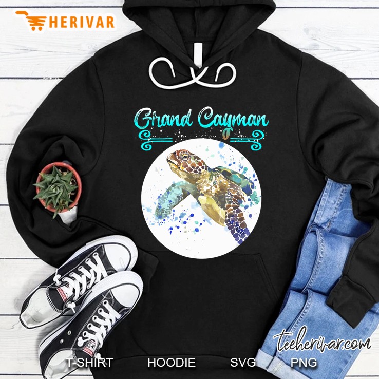 Grand Cayman Islands Sea Turtle Version Hoodie