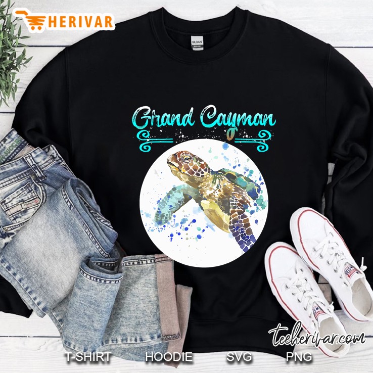 Grand Cayman Islands Sea Turtle Version Sweatshirt