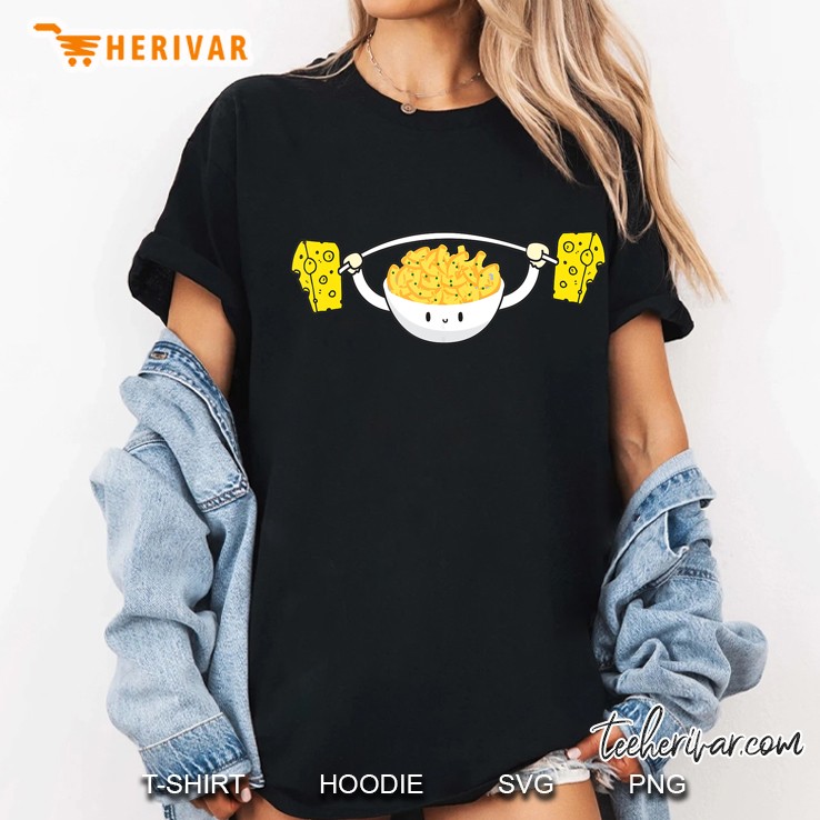 Macaroni Lifting Cheese Ladies Tee