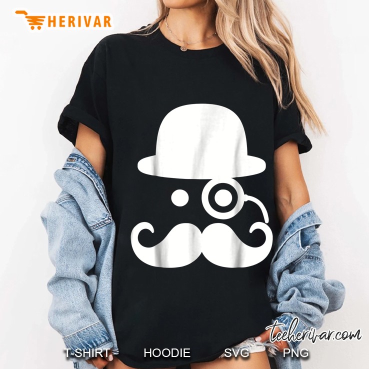 Mustache Smiley Ladies Tee