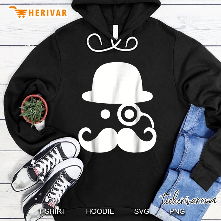 Mustache Smiley Hoodie