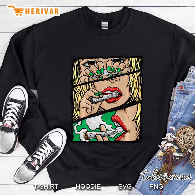 Roll It Lick It Smoke Marijuana Sweatshirt