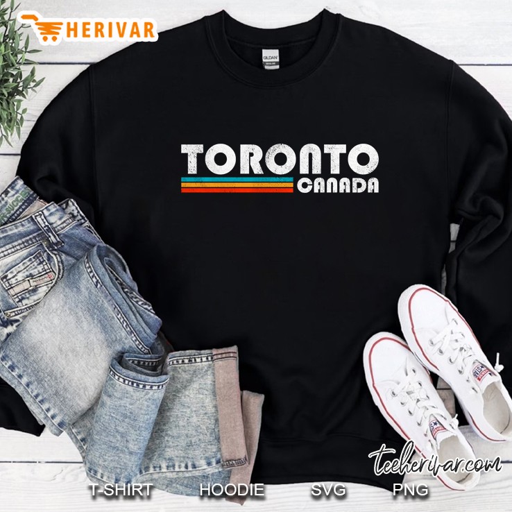 Toronto Canada Retro Vintage Sweatshirt