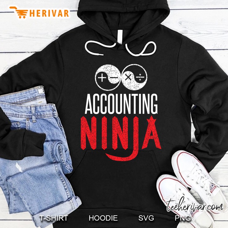 Accounting Ninja Finance Math Hoodie
