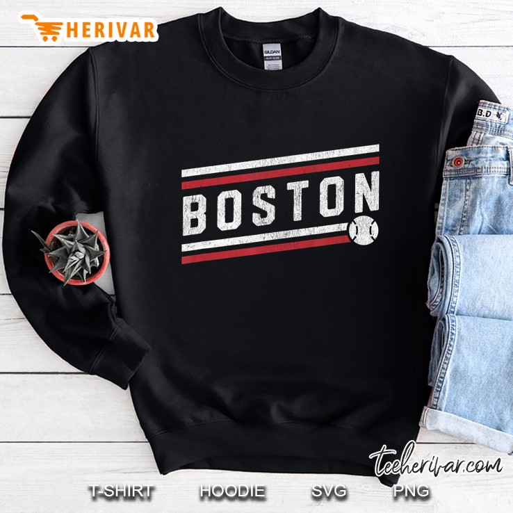 Cool Boston Baseball Home Run Sweatshirt