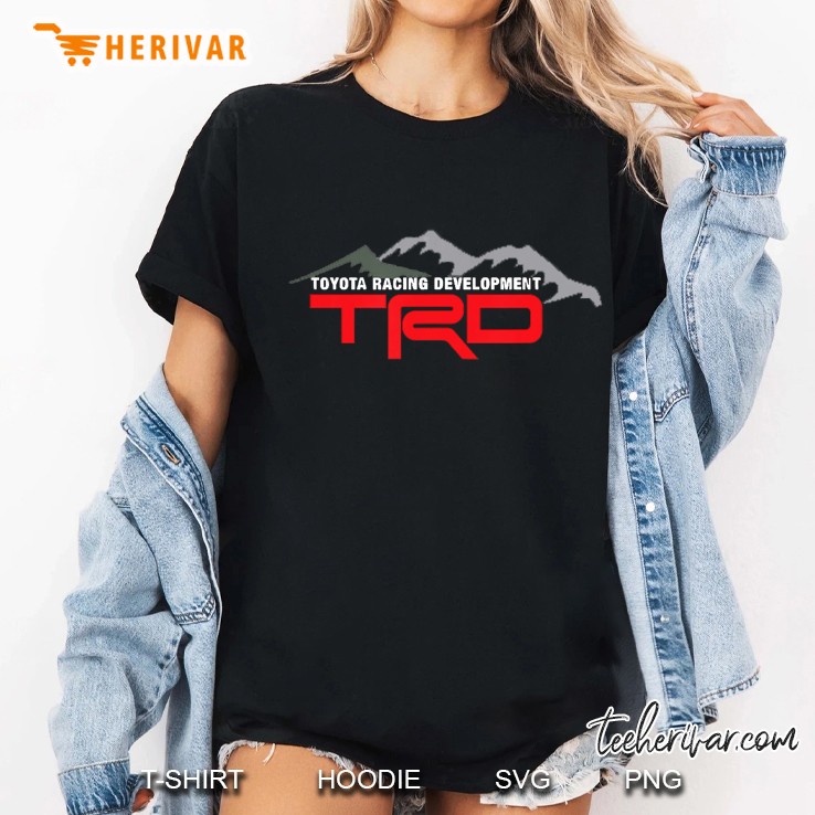 Trd Racing Development Logo Ladies Tee