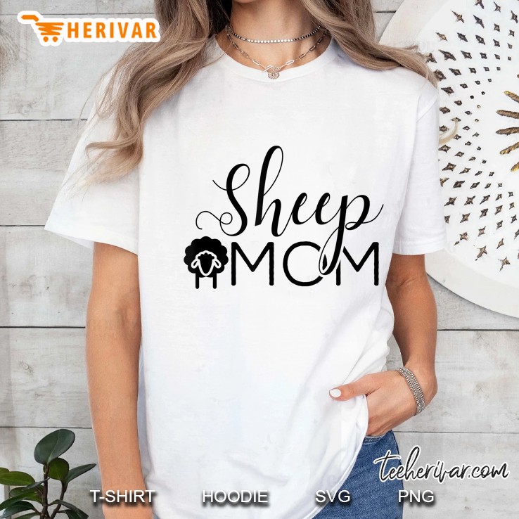 Sheep Mom Ladies Tee