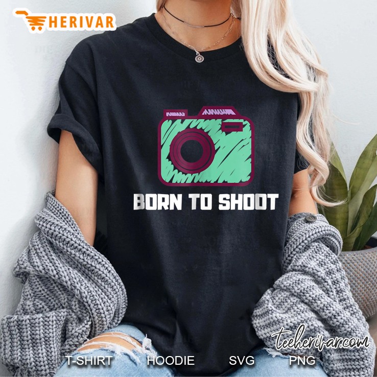 Born To Shoot Photography Ladies Tee
