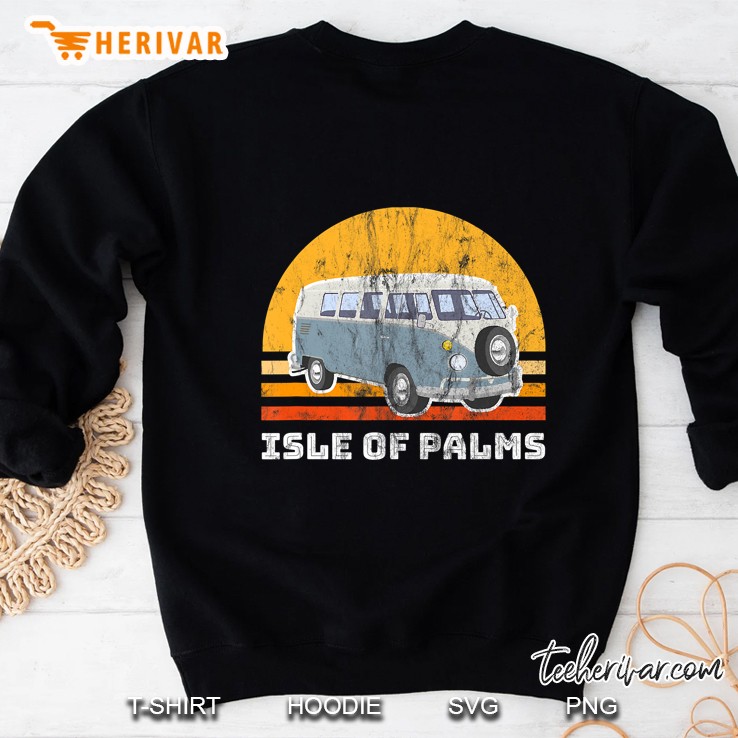 Isle Of Palms Van Vintage Grunge Version Sweatshirt