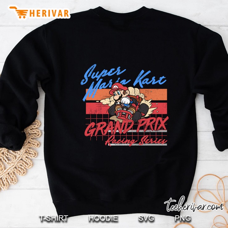 Super Mario Kart Grand Prix Racing Series Vintage Version Sweatshirt