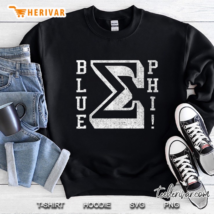 Blue Sigma Phi Sweatshirt