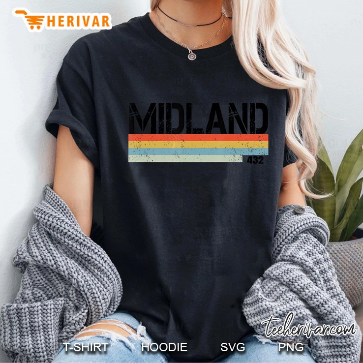 Midland 432 Vintage Version Ladies Tee