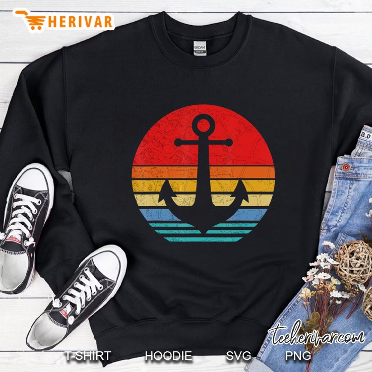 Anchor Silhouette Vintage Version Sweatshirt