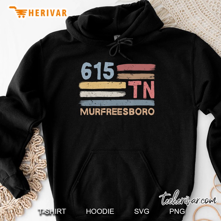 615 TN Murfreesboro Vintage Version Hoodie