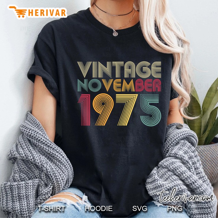 Vintage November 1975 Ladies Tee
