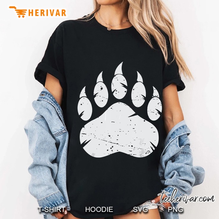Bear Footprints Ladies Tee