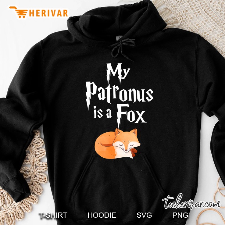 My Patronus Is A Fox Cute Fox Lover Hoodie