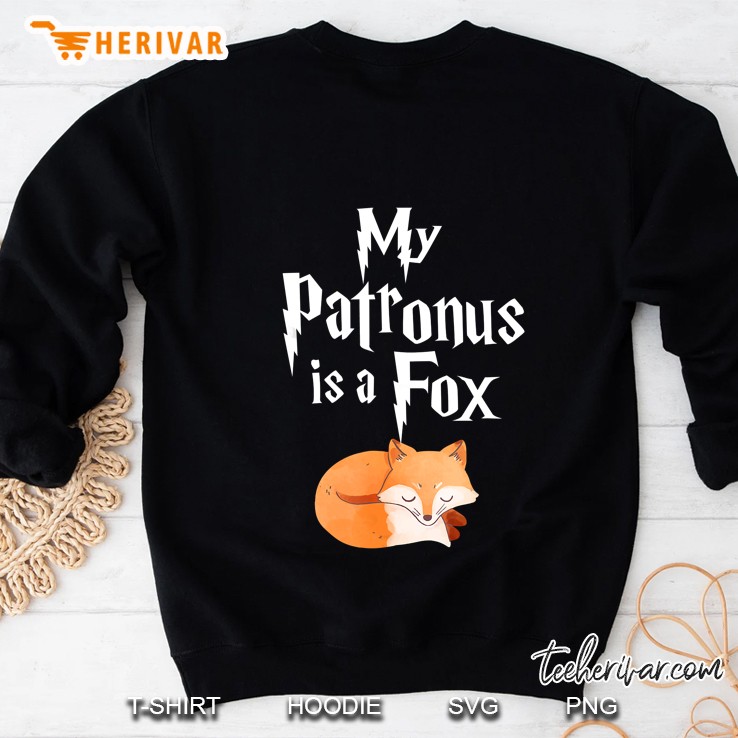 My Patronus Is A Fox Cute Fox Lover Sweatshirt