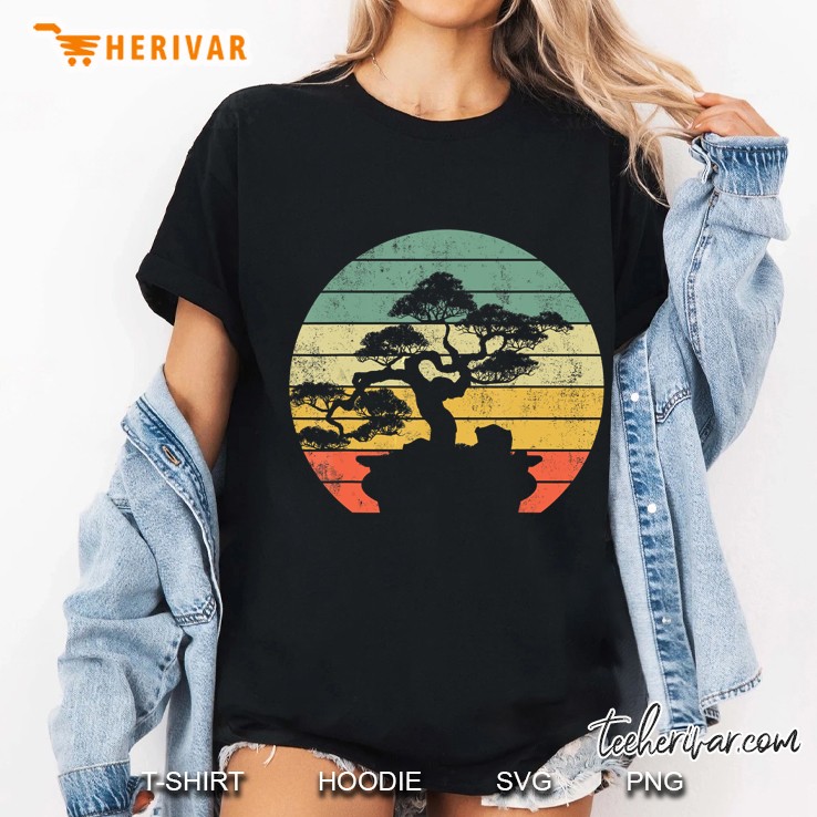 Japanese Bonsai Tree Vintage Ladies Tee
