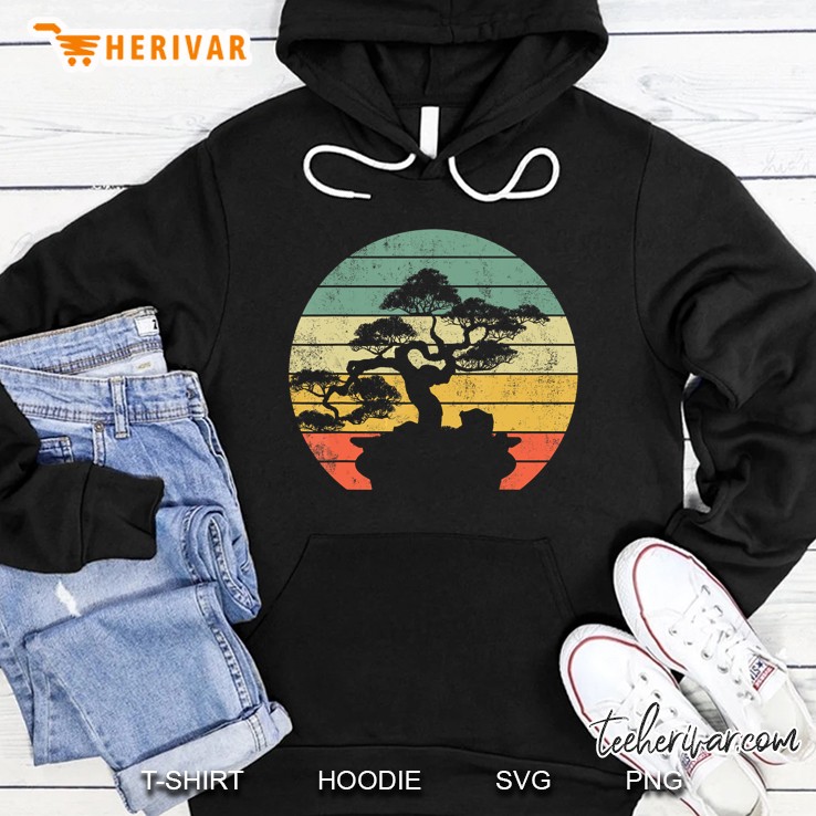 Japanese Bonsai Tree Vintage Hoodie