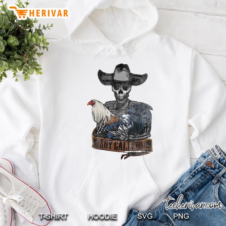 Cockfight Enthusias Soy Gallero Hoodie