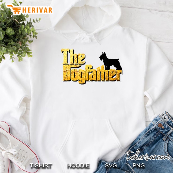 The Dogfather Miniature Schnauzer Hoodie