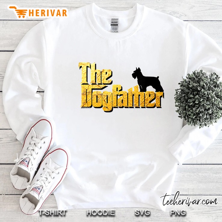 The Dogfather Miniature Schnauzer Sweatshirt